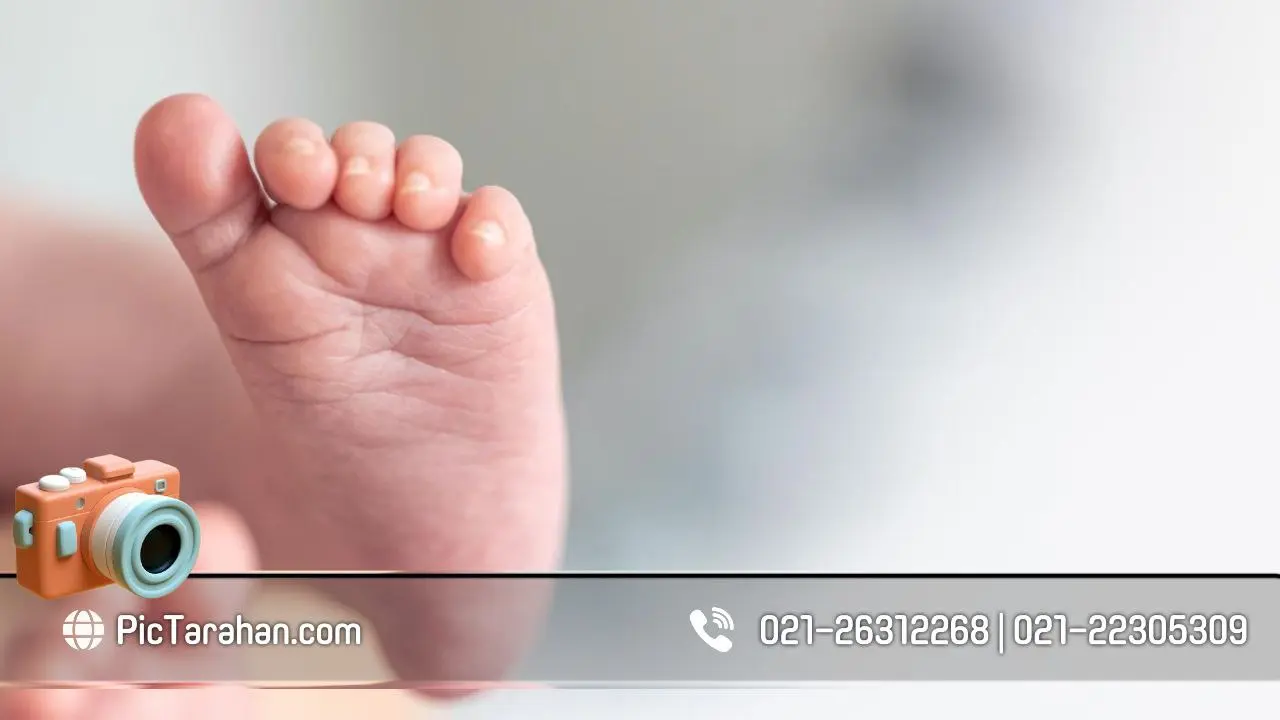 عکس کف پا دیتیل نوزاد