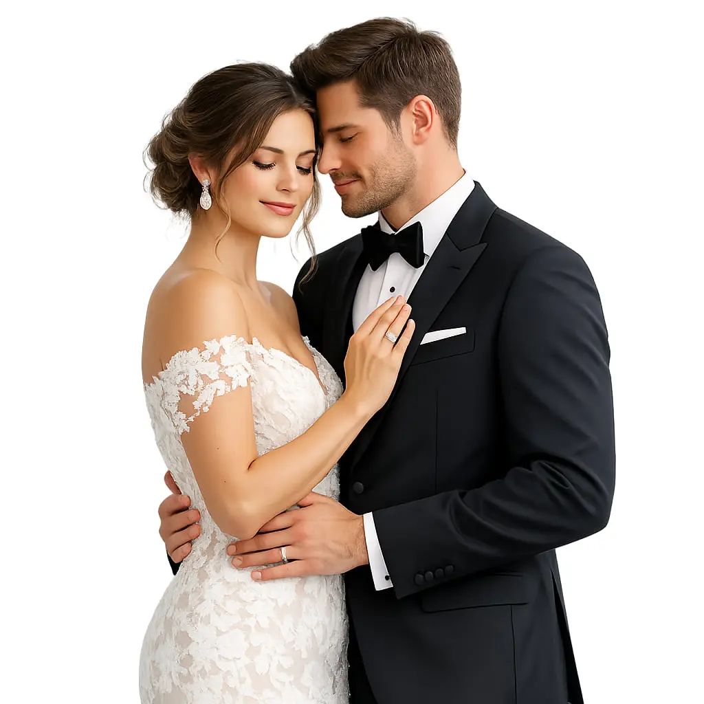 wedding hero section